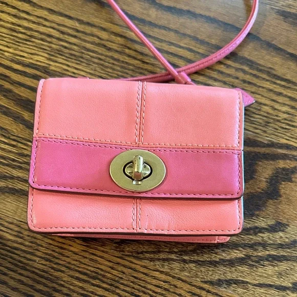 Coach Legacy Turnlock Mini Leather Bag - Picture 1 of 6